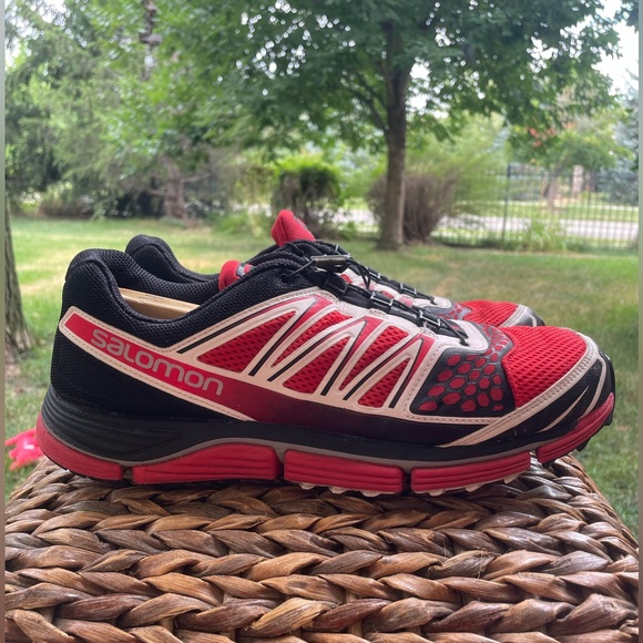 Other - Salomon XR Crossmax 2 Red Black White All-Terrain Hiking & Running Shoes Mens 11
